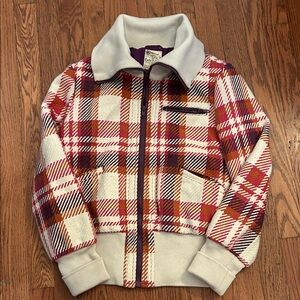 Tulle Purple and Multicolor Zip-Up Jacket